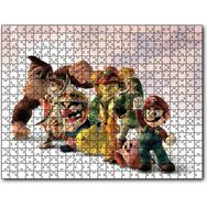 Cakapuzzle Bilgisayar Atari Oyun Karakterleri Bulutlu Mdf 120 Parça Puzzle