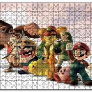 Cakapuzzle Bilgisayar Atari Oyun Karakterleri Bulutlu Mdf 255 Parça Puzzle