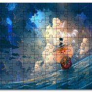 Cakapuzzle Bin Güneşli Tek Parça Manga Mdf 255 Parça Puzzle