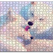Cakapuzzle Birbirini Temizleyen Beyaz Kurtlar Çizim Mdf 120 Parça Puzzle
