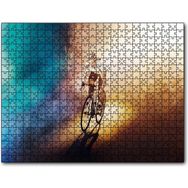 Cakapuzzle Bisikletçi Atlet Kız Ahşap 255 Parça Puzzle
