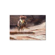 Cakapuzzle Bisikletli Gezgin Tilki Mdf 1000 Parça Puzzle
