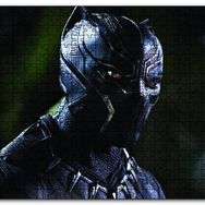 Cakapuzzle Black Panther Profil Mdf 120 Parça Puzzle
