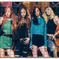 Cakapuzzle Black Pink Kore Pop Triko Şıklığı Mdf 1000 Parça Puzzle