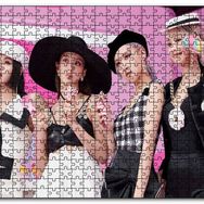 Cakapuzzle Blackpink Üyeleri ve Dondurma Konsepti Mdf 1000 Parça Puzzle