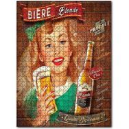 Cakapuzzle Blonde Bira Afişi Görseli 120 Parça Puzzle