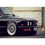 Cakapuzzle Bmw E 28 Siyah Sağ Ön Detay 1000 Parça Puzzle