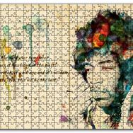 Cakapuzzle Bob Marley Suluboya Modifiye Mdf 255 Parça Puzzle