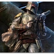 Cakapuzzle Boba Fett Uzay Yıldız Savaşları Ödül Avcısı Mdf 500 Parça Puzzle