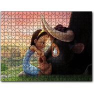 Cakapuzzle Boğa Ferdinand ve Kız Mdf 1000 Parça Puzzle