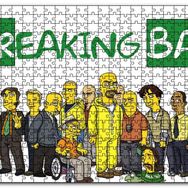 Cakapuzzle Breaking Bad Simpsons Stili Karikatürize Mdf 255 Parça Puzzle