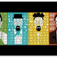Cakapuzzle Breaking Bad Walter White 4 Değişik Stil Mdf 120 Parça Puzzle
