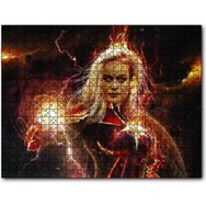 Cakapuzzle Brie Larson Görseli Ahşap 500 Parça Puzzle