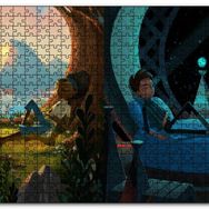 Cakapuzzle Broken Age Kız ve Oğlan Ahşap 500 Parça Puzzle