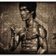 Cakapuzzle Bruce Lee Kungfu Teknikleri Mdf 120 Parça Puzzle