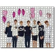 Cakapuzzle Bta Koreli Gençler Kalpli Balonlar Mdf 1000 Parça Puzzle