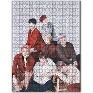 Cakapuzzle Bts Kore Pop Casual Kıyafetler 120 Parça Puzzle