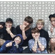 Cakapuzzle Bts Kore Pop Gülümseyen Yüzler Mdf 1000 Parça Puzzle