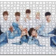 Cakapuzzle Bts Kore Pop Kot Şıklığı Mdf 255 Parça Puzzle