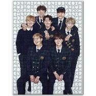 Cakapuzzle Bts Kore Pop Okul Üniformalı Ahşap 255 Parça Puzzle