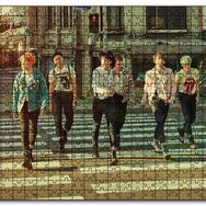 Cakapuzzle Bts Kore Pop Yaya Geçidinde Mdf 120 Parça Puzzle