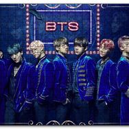 Cakapuzzle Bts Koreli Gençler Mavi Fon Mdf 500 Parça Puzzle