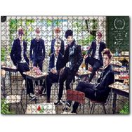 Cakapuzzle Bts Koreli Gençler Mdf 1000 Parça Puzzle