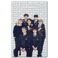 Cakapuzzle Bts Koreli Gençler Mutluluk Pozları Ahşap 255 Parça Puzzle