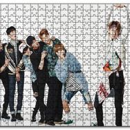 Cakapuzzle Bts Koreli Gençler Şaşırmış Yüzleri Mdf 120 Parça Puzzle