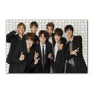 Cakapuzzle BTS Koreli Gençler Zafer İşareti 120 Parça Ahşap Puzzle