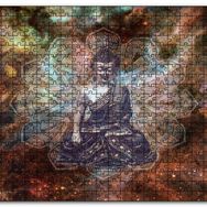 Cakapuzzle Buda ve Galaksiler Mdf 255 Parça Puzzle