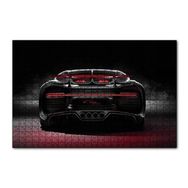Cakapuzzle Bugatti Chiron Divo Arka Görünüş 120 Parça Ahşap Puzzle