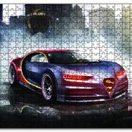 Cakapuzzle Bugatti Chiron Otomobil Ahşap 255 Parça Puzzle