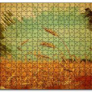 Cakapuzzle Buğday Başaklar Ahşap 1000 Parça Puzzle