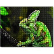 Cakapuzzle Bukelemun Yeşil Mdf 255 Parça Puzzle
