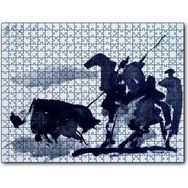 Cakapuzzle Bullfight Scene 1960 By Pablo Picasso Mdf 500 Parça Puzzle