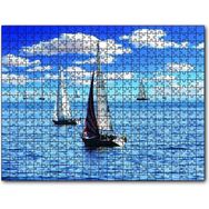 Cakapuzzle Bulutlar ve Yelkenliler 120 Parça Puzzle