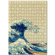 Cakapuzzle Büyük Dalgalar Japon Sanat Görsel Mdf 255 Parça Puzzle