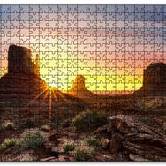 Cakapuzzle Büyük Kanyonda Günbatımı Mdf 1000 Parça Puzzle