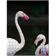 Cakapuzzle Büyük Küçük Filamingolar Görseli Mdf 255 Parça Puzzle