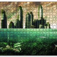 Cakapuzzle Buzulların Erimesi Ahşap 1000 Parça Puzzle