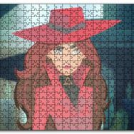 Cakapuzzle Carmen Sandiego Portre Mdf 1000 Parça Puzzle