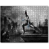 Cakapuzzle Catwoman Poz Ahşap 500 Parça Puzzle