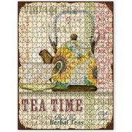 Cakapuzzle Çay Saati Vintage Görseli 1000 Parça Puzzle