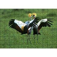 Cakapuzzle Çayırda Dans Eden Turnalar Mdf 120 Parça Puzzle