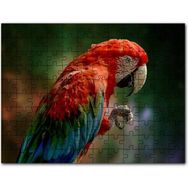 Cakapuzzle Çayırda Gri İnekler ve Sevimli Buzağı Mdf 1000 Parça Puzzle