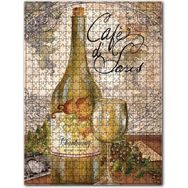 Cakapuzzle Chardonnay Şarap Afişi Görseli 120 Parça Puzzle