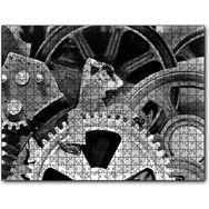 Cakapuzzle Charlie Chaplin İşçi Çarklar Modern Zamanlar Mdf 120 Parça Puzzle