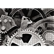 Cakapuzzle Charlie Chaplin Modern Zaman 120 Parça Ahşap Puzzle