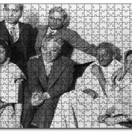 Cakapuzzle Charlie Chaplin ve Gandhi Mdf 255 Parça Puzzle